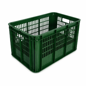 Cajón Plástico Cosechero Piso Ciego Apilable