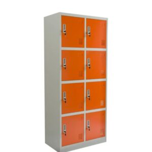 Guardabultos Locker Metálicos De 8 Puertas