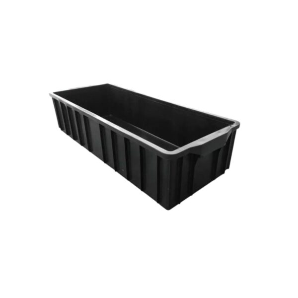 Cajón Plástico Jardinero 100x40x23 Cm Negro