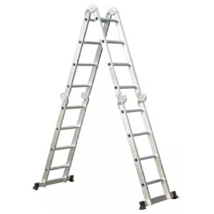 Escalera Andamio de Aluminio Multifunción 4.7m 16 escalones
