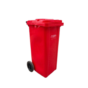 Tacho de Residuos 120 L-Rojo