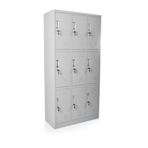 Guardabultos de 9 Puertas - Gris